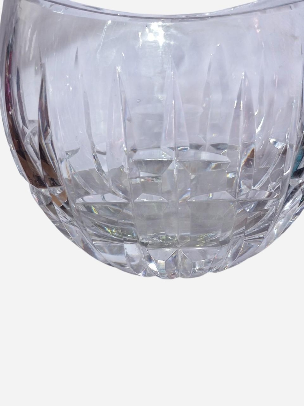 Waterford Crystal Clear Cut Glass Bowl